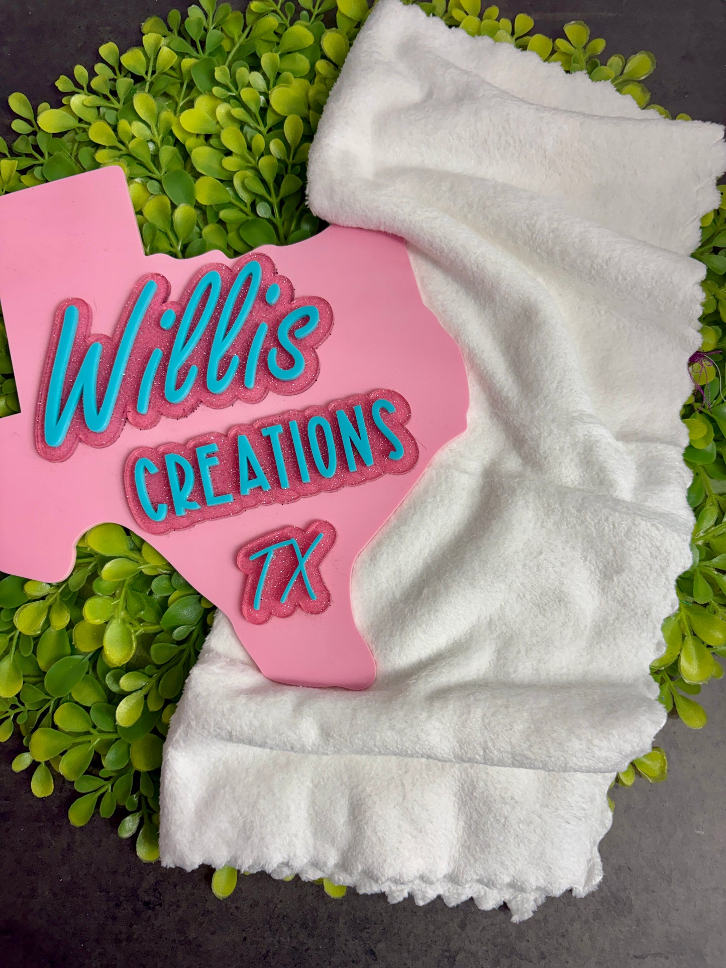 Custom Embroidered Microfiber Baby Burp Cloth | Personalized Soft Absorbent Infant Burp Cloth Gift