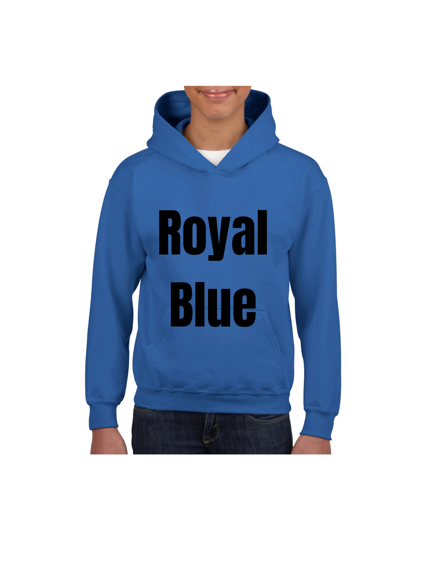 Custom DTF Gildan Youth Hoodie | Personalized Kids Fleece Pullover Sweatshirt – Soft Preshrunk, Double-Lined Hood