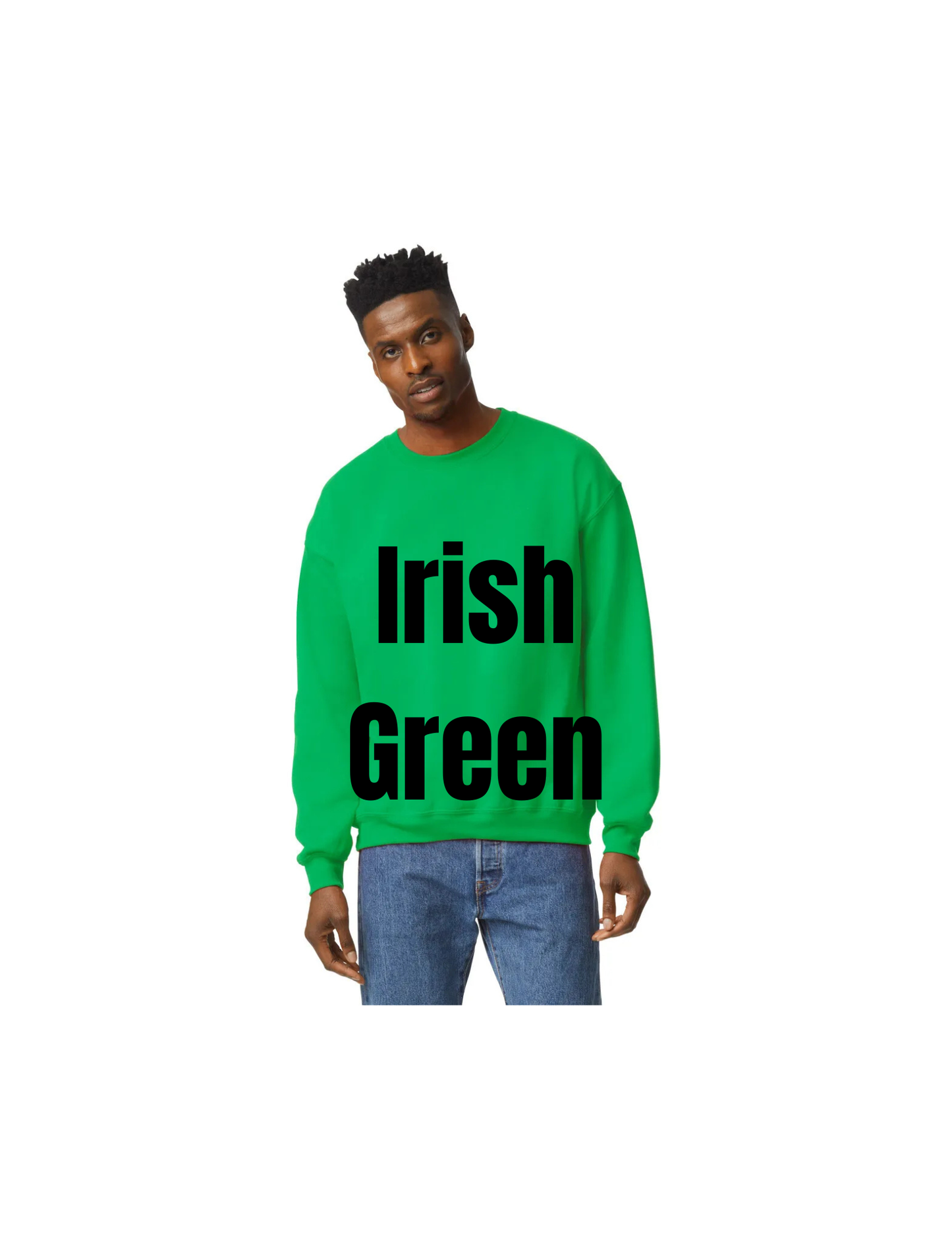 Custom DTF Gildan Adult Heavy Blend Long Sleeve Sweatshirt | Personalized Cotton/Poly Unisex Pullover Shirt