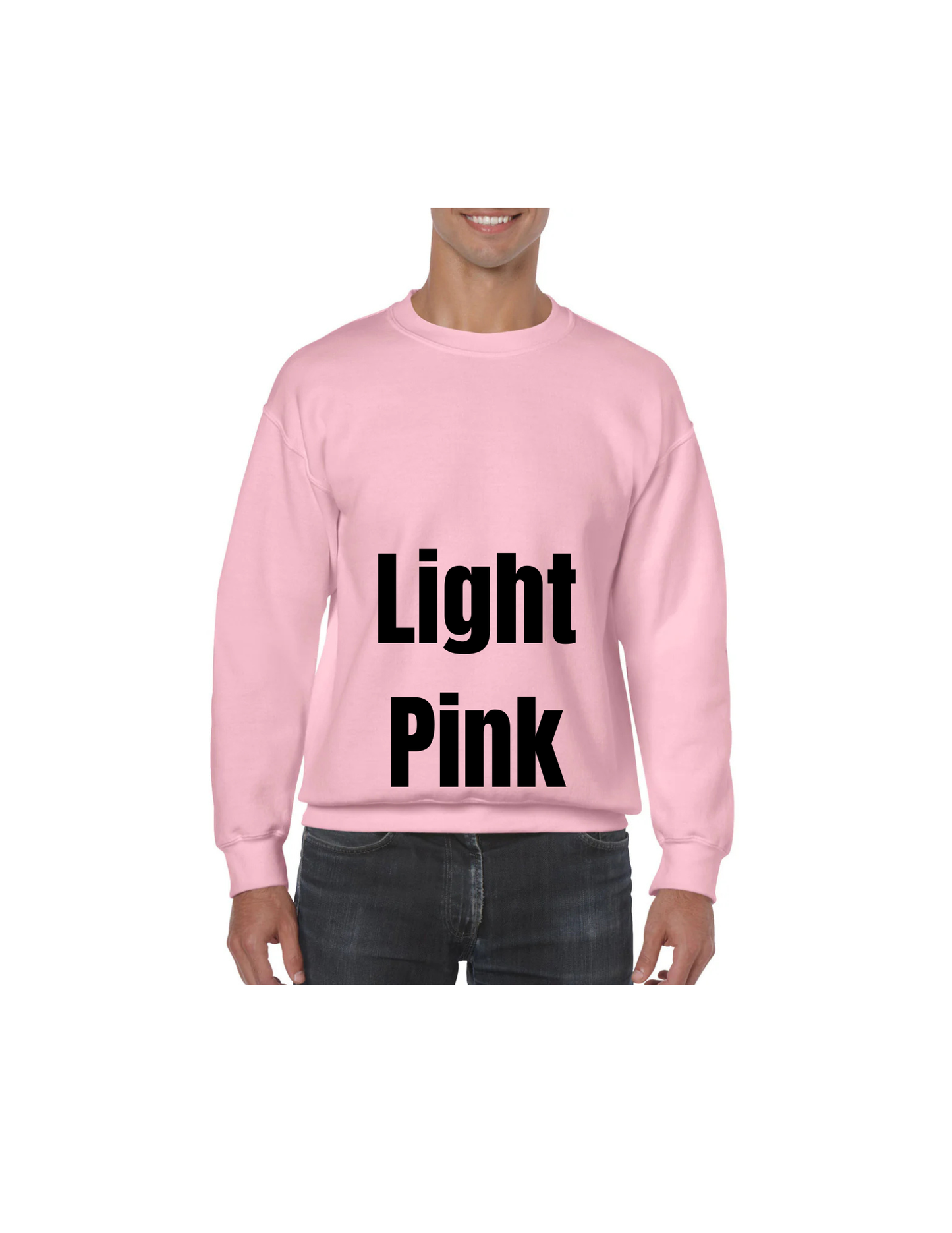 Custom DTF Gildan Adult Heavy Blend Long Sleeve Sweatshirt | Personalized Cotton/Poly Unisex Pullover Shirt