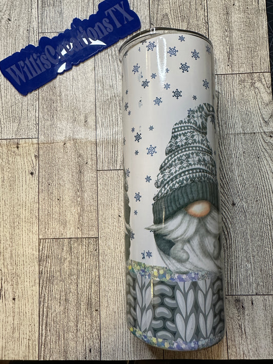 Winter Gnome Tumbler