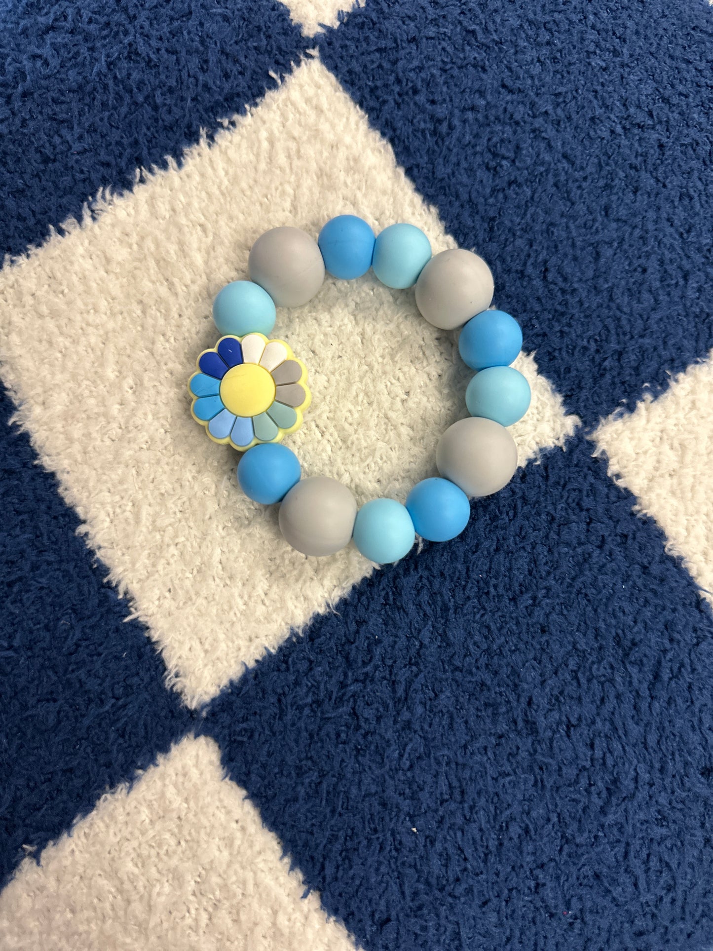 Blue Flower Baby Items
