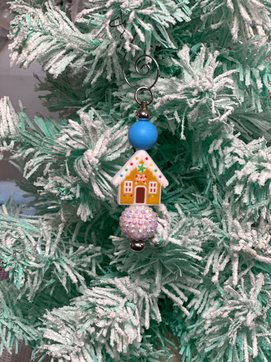 Gingerbread House Christmas Ornament