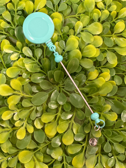 Custom Beaded Badge Reel