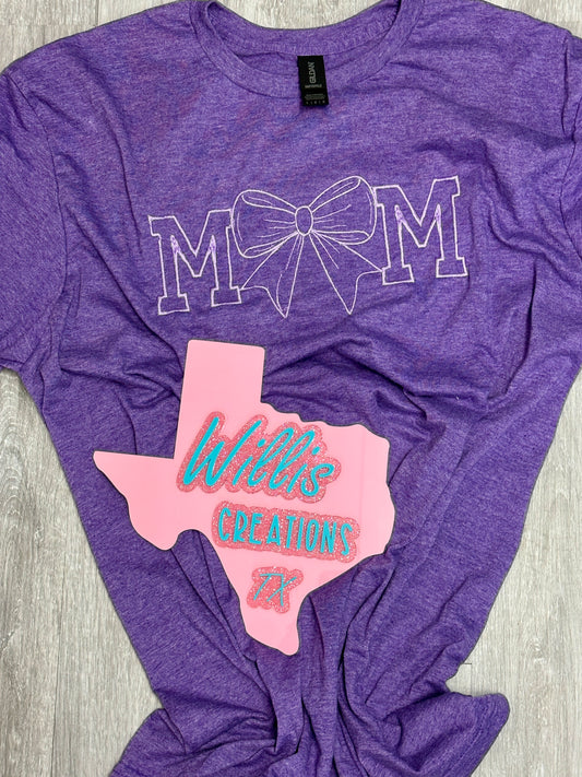 Custom Embroidered Mama Shirt