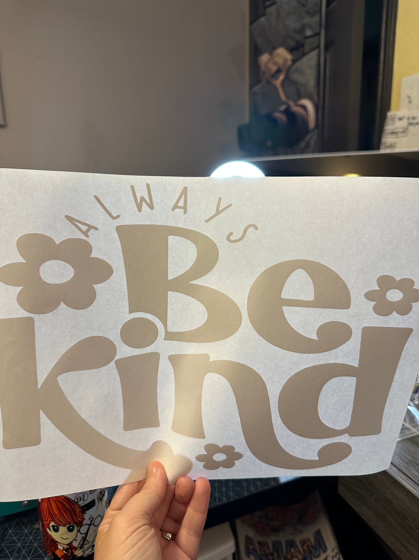 Always Be Kind Black Screenprint