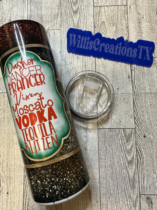 Christmas Drinking Tumbler