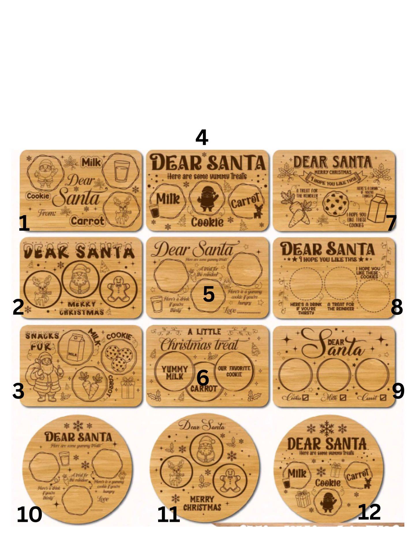 Santa Trays