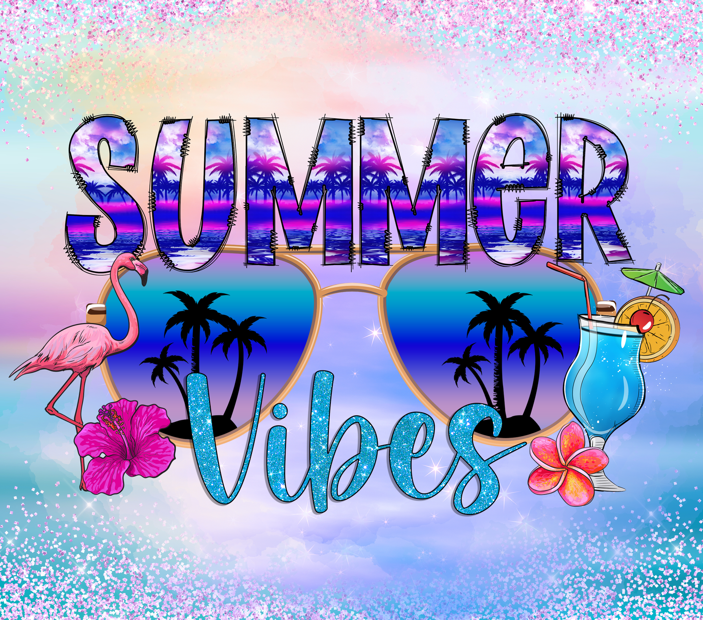 Summer Vibes Tumbler