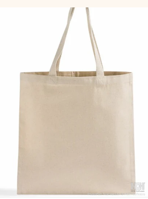 Custom Heavy Canvas Tote Bag – Durable 12oz Reusable Shopping Bag with DTF Custom Print | Personalized Everyday Tote