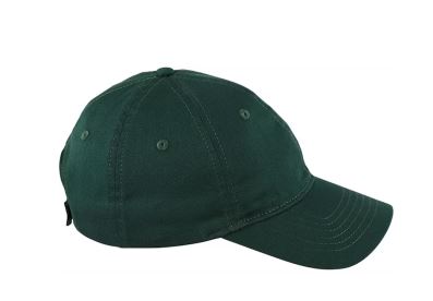 Unstructured 6 Panel Twill Hat with Personalized Leather Patch