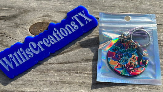 Mermaid Kisses Keychain
