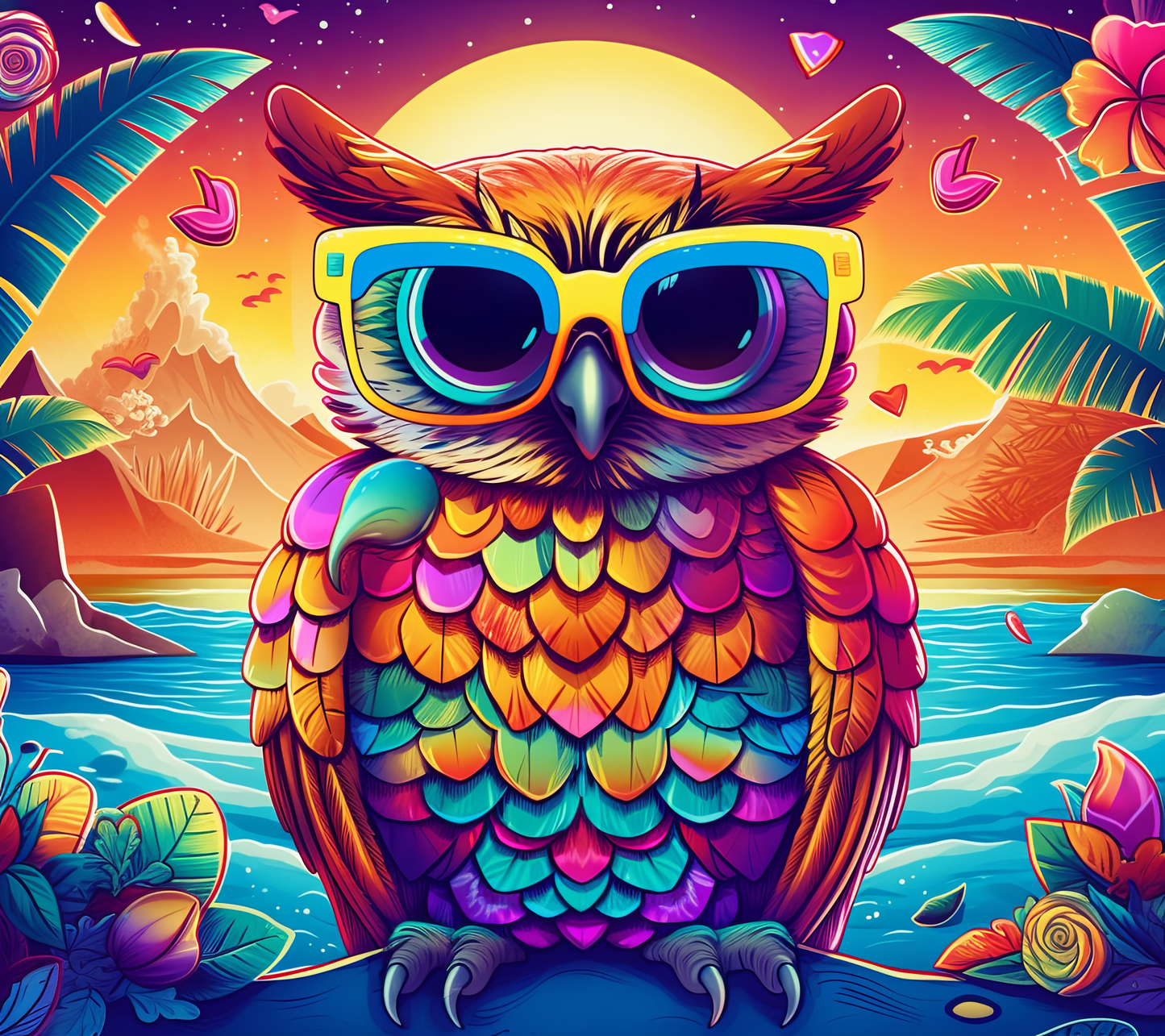 Rainbow Owl